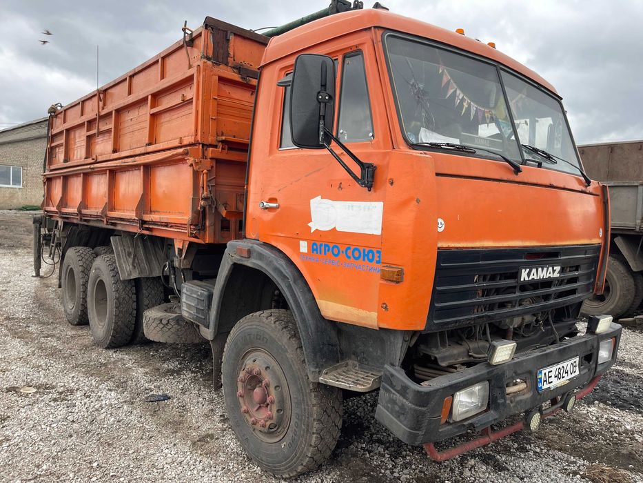 Камаз 45143 самоскид кран-маніпулятор