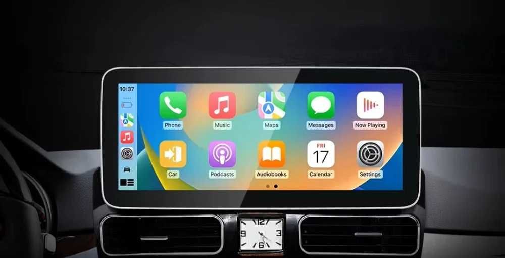 CarPlay Android Auto Radio Android GPS Nawigacja BT WiFi 4G USB MP3 MP4 YouTube Bluetooth Mercedes ML W166 System NTG4.5 Harman Kardon