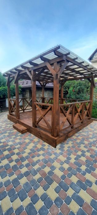 Альтанки,веранди та інші вироби з дерева