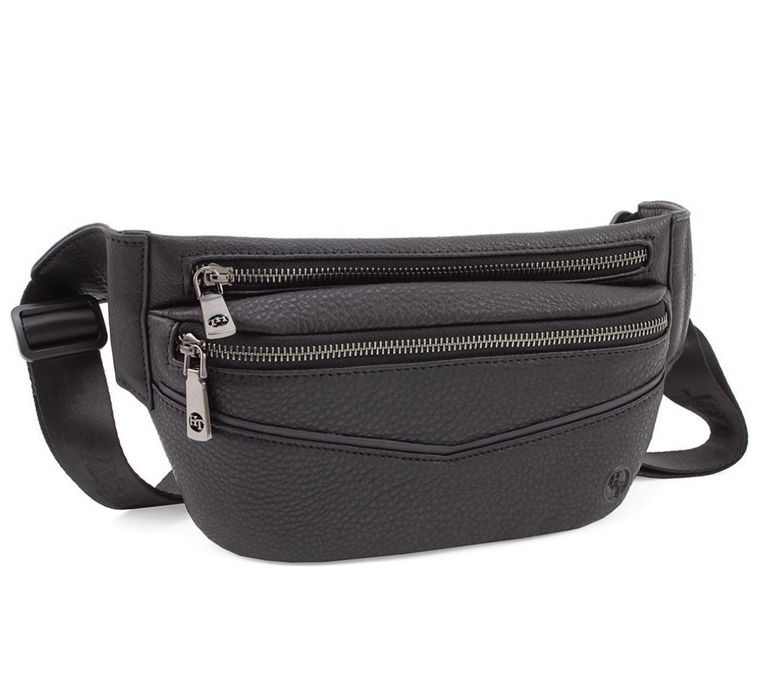 Бананка кожаная Поясная сумка кожаная H.T Leather