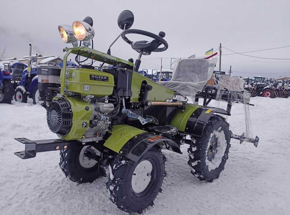 Мототрактор DOZER G-15 швидка доставка
