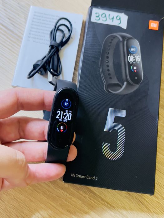 Фитнес-браслет Xiaomi Mi Smart Band 5 (Black)