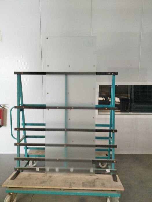 Porta de vidro temperado