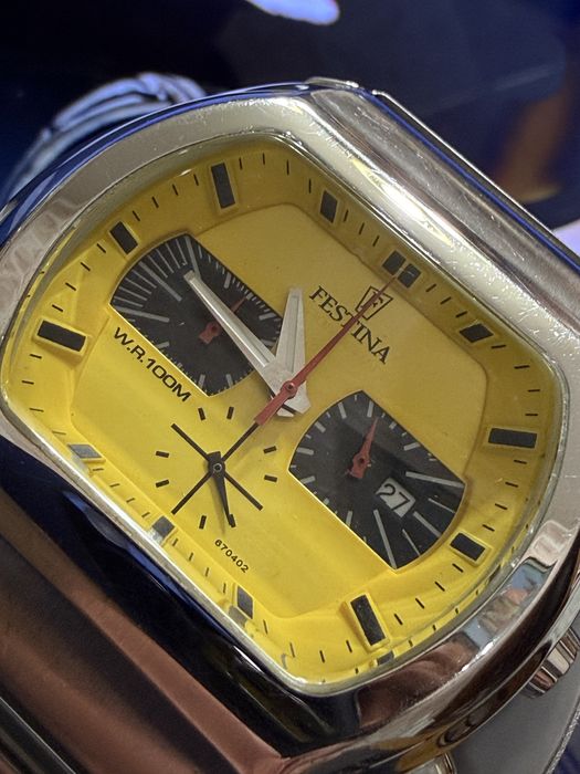 Швейцарський чоловічий годинник Festina Chrono F6704/2