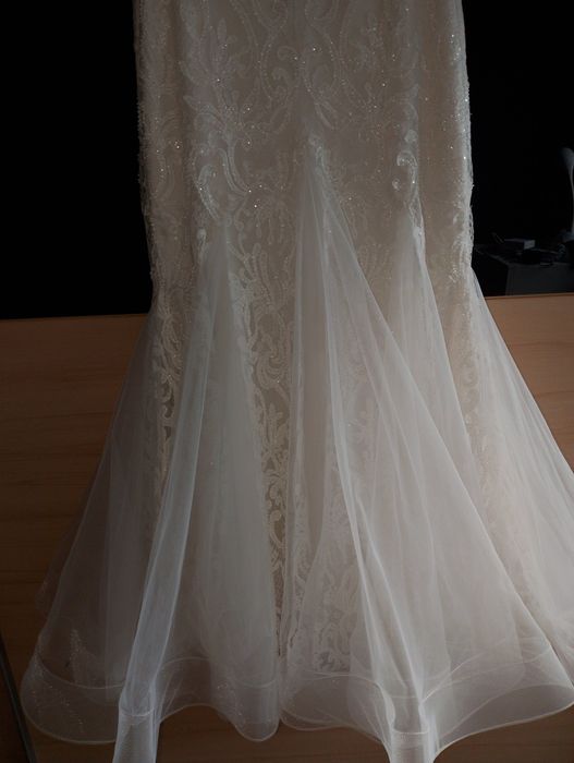 Suknia ślubna plus welon