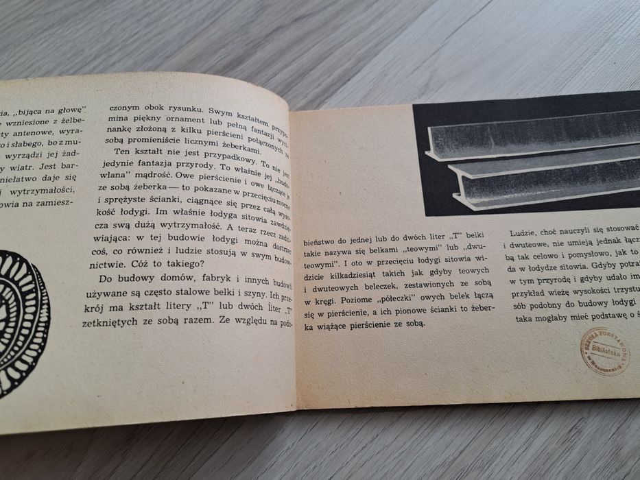 Przyroda uczy budować Witold Szolginia PRL