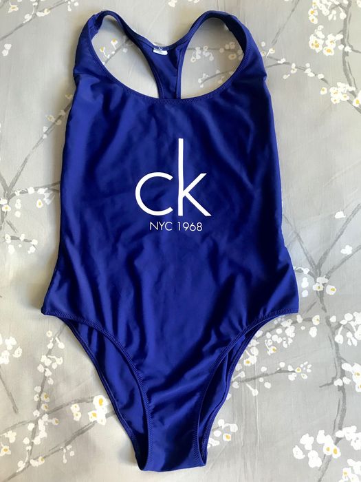 Fato de banho azul da Calvin Klein - S