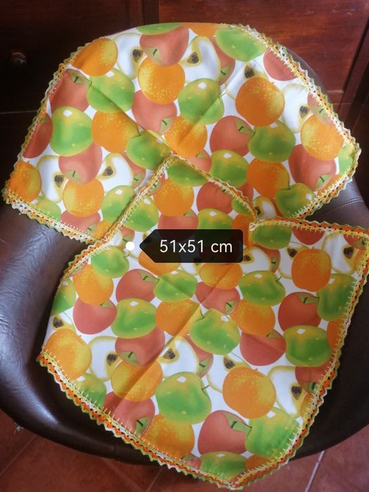 Cortina cozinha e panos