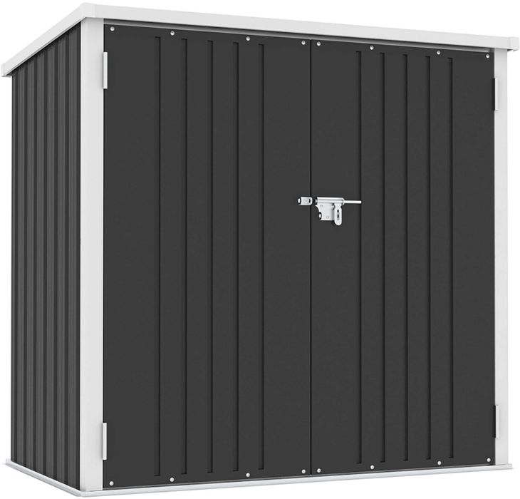 Szafka na narzędzia ogrodowe z ramą fundamentową