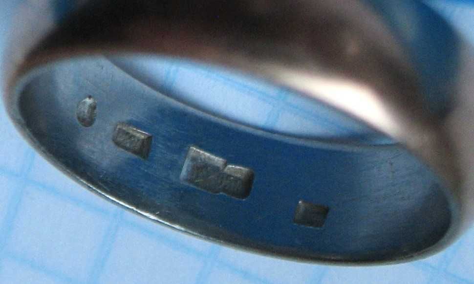 Платиновое кольцо 950*, 17 размер