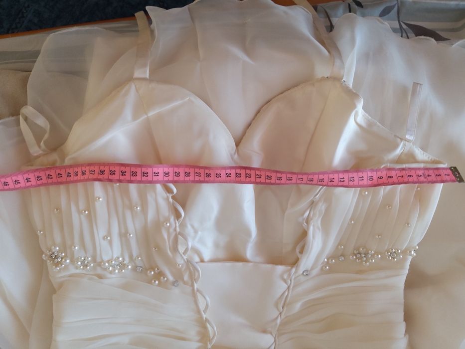 Свадебное платье шампань