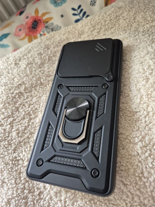 Etui Redmi Note 14 5G, pancerne, slide ring case
