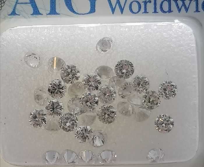 Diamenty naturalne 35szt. 1,81 karat (cts.)