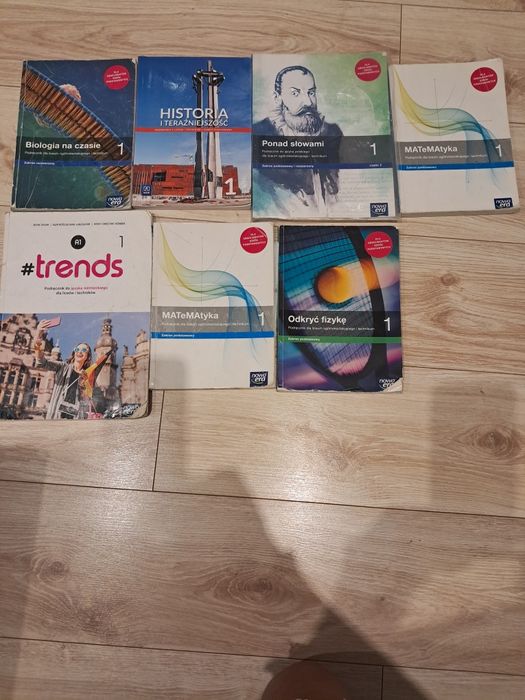 Książki do klasy 1 technikum i liceum