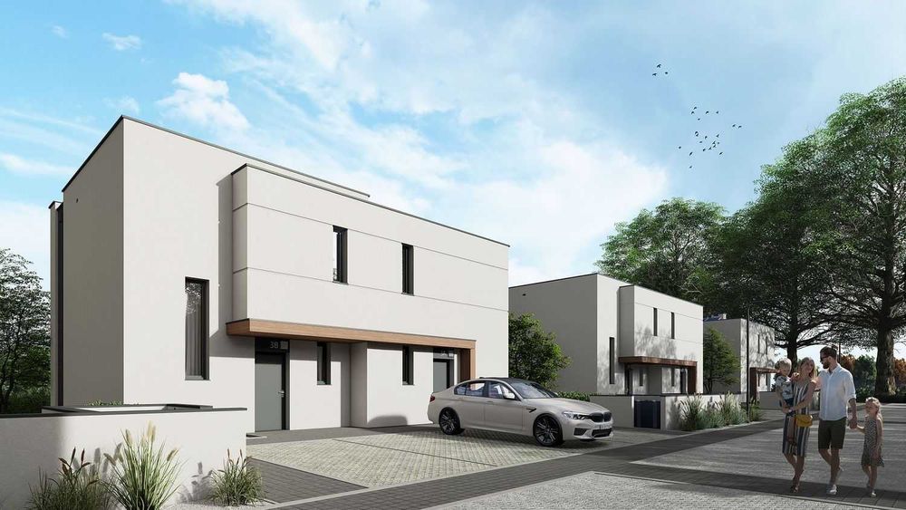 Nowoczesny bliźniak – Szczecin Prawobrzeże