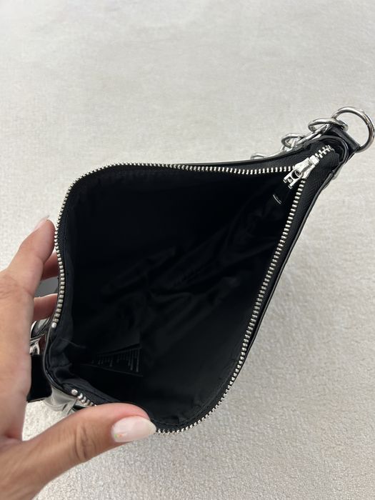 Bolsa verniz preta