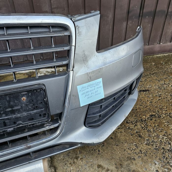 Бампер Audi A4 B8 Передній Ауді а4 б8 решітка туманки заглушка Ауди Б8