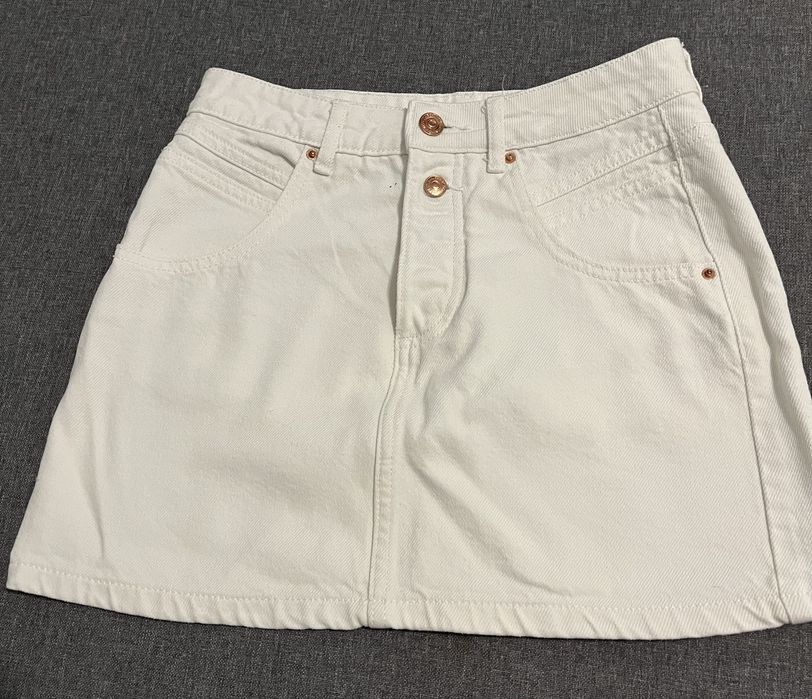 Spódniczka Sinsay 34 biala