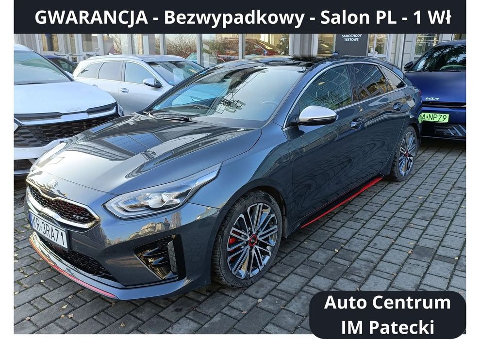 Kia ProCeed GT 1.6 204KM MANUAL+TEC+AEB+PRE+PNS Gwarancja! Salon PL