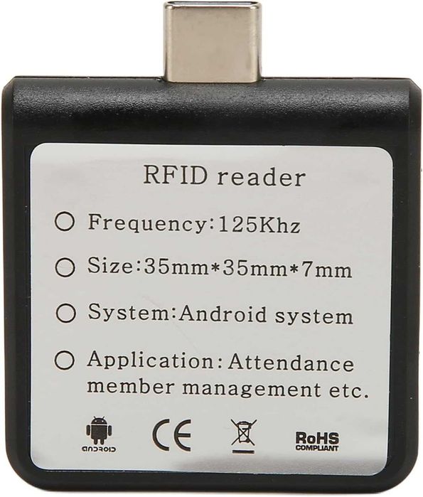 RFID ID Czytnik karty komórkowej Typ interfejsu C Przenośny czytnik WT