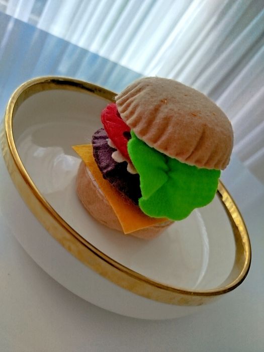 Zestaw fast food z filcu