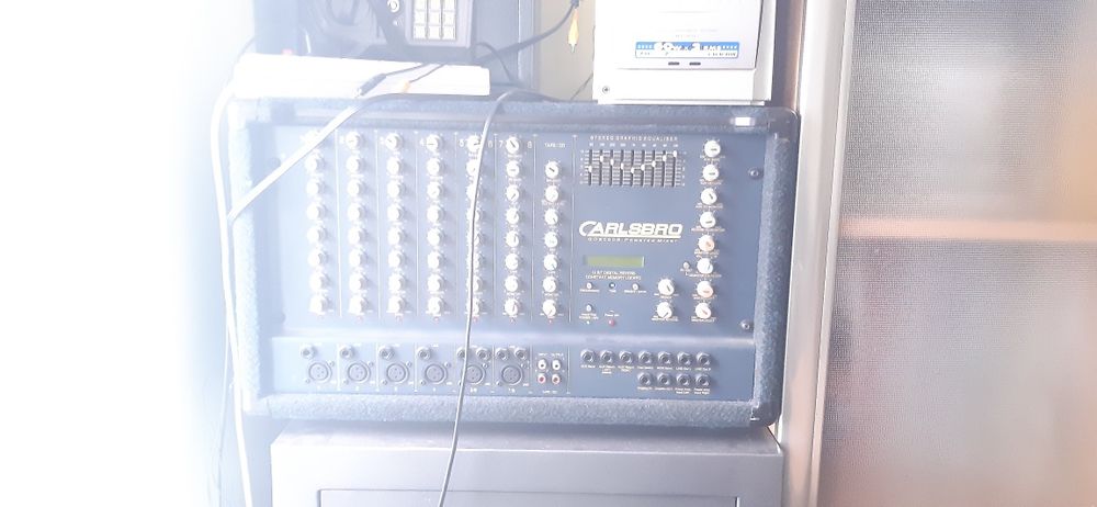 Колонки с усилителем Carlsbro Headline series.