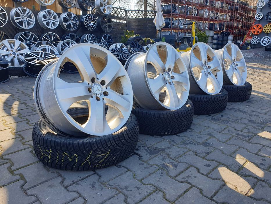 Felgi aluminiowe Mercedes 19" 5x112 8,5j et56 Vw Skoda Seat Audi itp.