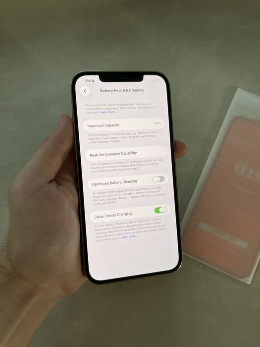 Iphone 12 pro max 256gb gold