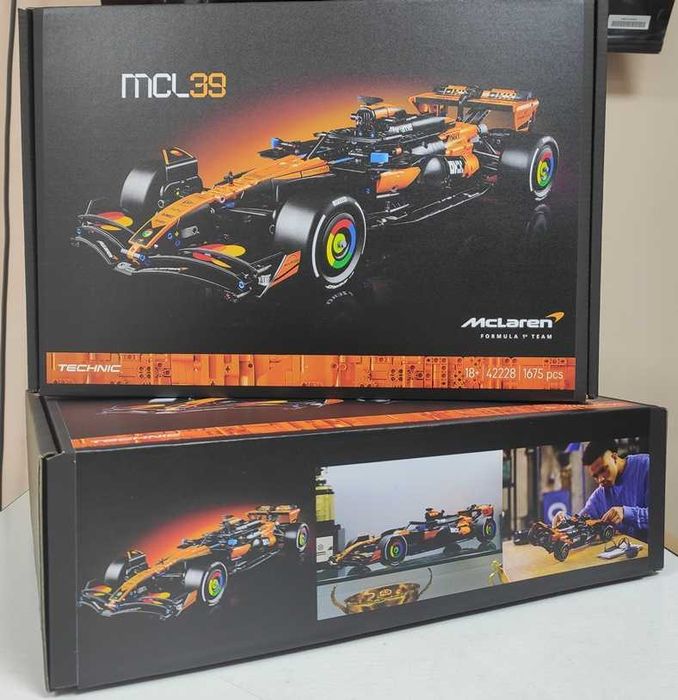 Конструктор‼️НОВИЙ‼️TECHNIC‼️В КОРОБЦІ‼️Formula F1 McLaren MCL39 F1 Формула 1 як Лего LEGO 42228 на 1675 деталей