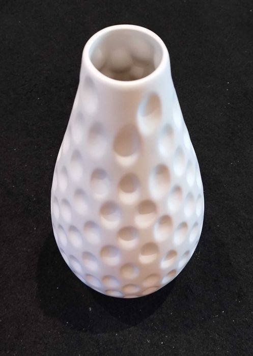 Jarra Decorativa de Cerâmica Branca