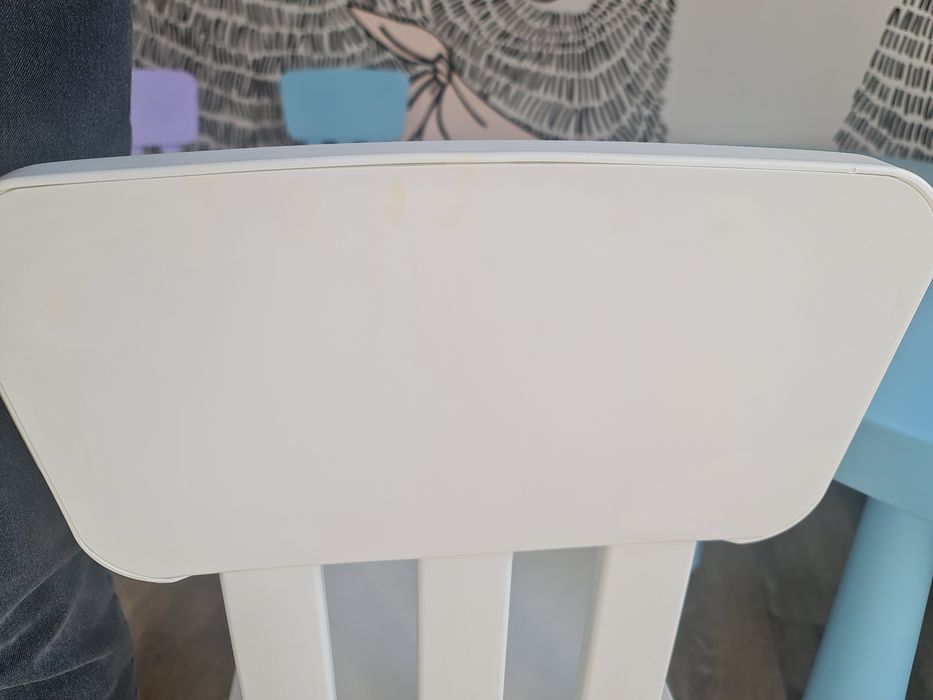 Stół i krzesła mamut ikea