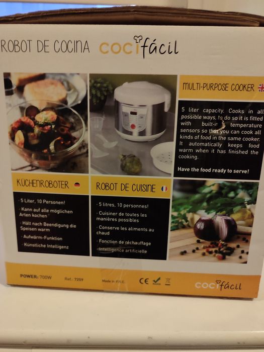 Robot de cozinha Cocifacil NOVO