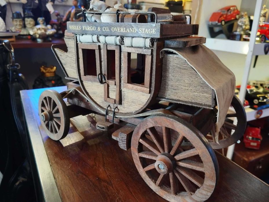 Diligência " Wells Fargo`s & Co Overland Stage "