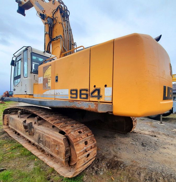 koparka liebherr 964 c 974c ramie kopiące boom banan