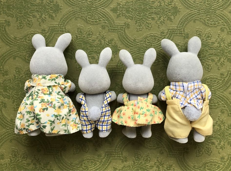 Nowa rodzina Sylvanian Families Epoch 4030 króliki Cottontail Rabbit