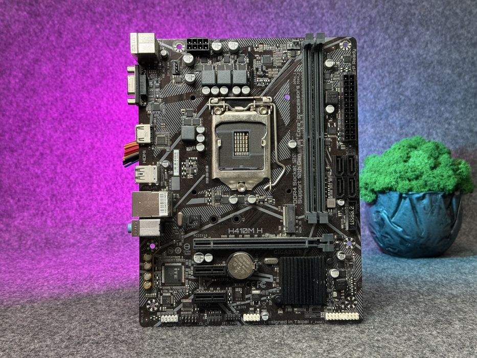 Гарантія! Gigabyte H410M H s1200 матплата Intel | TradeIn