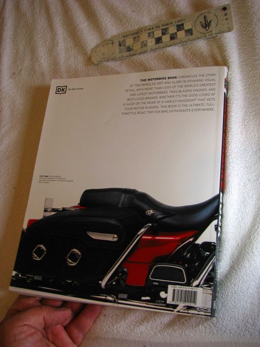 Livro "The Motor Bike Book The Definitive Visual History", DK