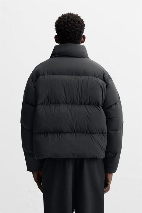 Новий чоловічий пуховик на зиму Зара Zara