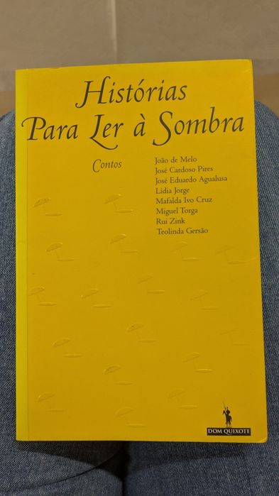 Livro "Histórias para Ler à Sombra"