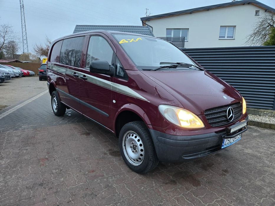 Mercedes-Benz VITO  TUV do stycznia 2027!  4x4 .Zarejestrowany!