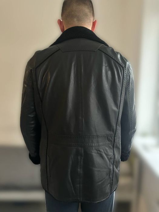 Чоловіча шкіряна дублянка Imparator Pelle (Розмір 3XL)