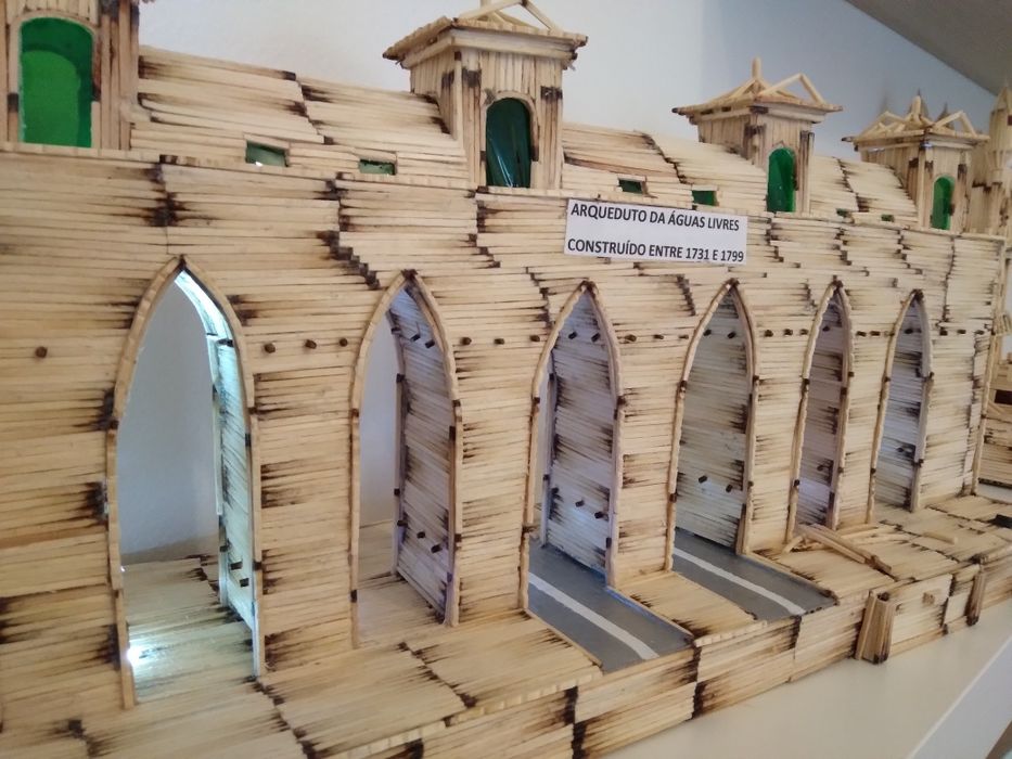 Estádio Sporting em fósforos