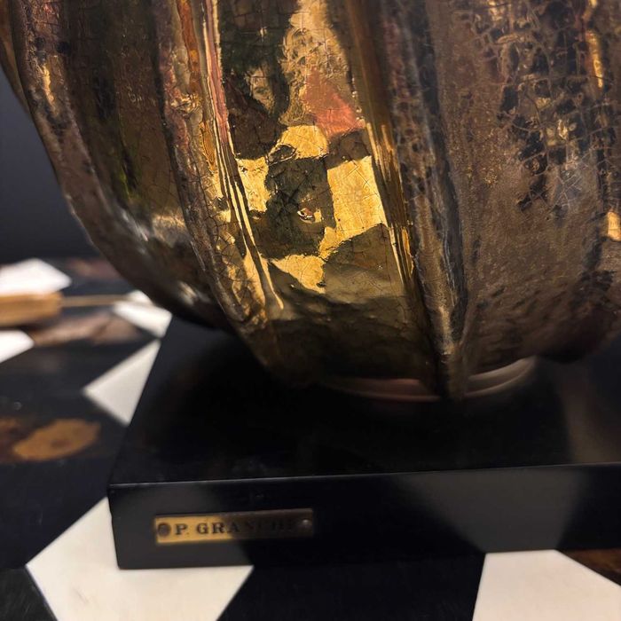 stara lampa stołowa paulo granchi italy design