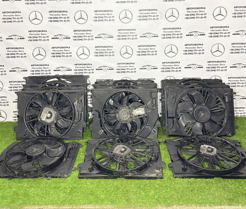 Основний вентилятор радіатора w203 w211 w204 w212 w164 x204 Мерседес