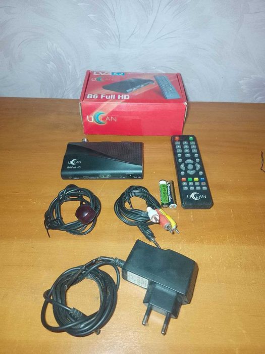 БЕЗКОШТОВНА ДОСТАВКА Тюнер/Ресивер саталітарний S2 UCLAN B6 Full HD
