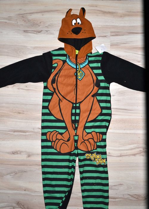 70^ Scooby Doo pies strój przebranie piżama 8/9 Lat 128/134