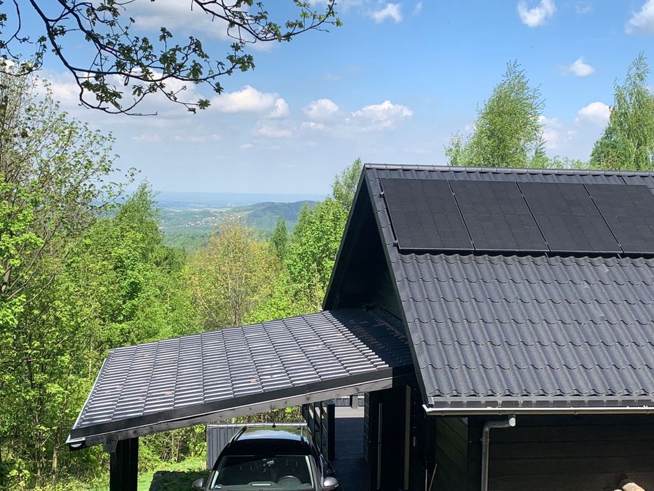 Domek na Grzybowej w górach na odludziu - jacuzzi sauna/Beskidy/