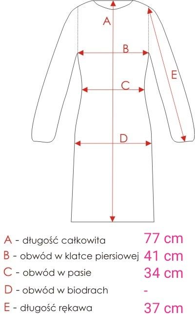 Granatowa sukienka - S