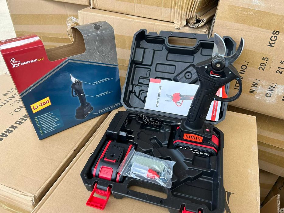 Tesoura de Poda 2 Baterias - Garantia de 3 anos