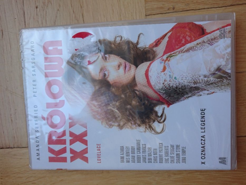 KRÓLOWA XXX dvd historia Lindy Lovlance z Głębokie Gardło Folia Unikat